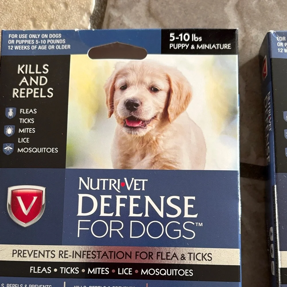 Defense for Dogs - Flea & Tick Prevention 5 to 10lbs